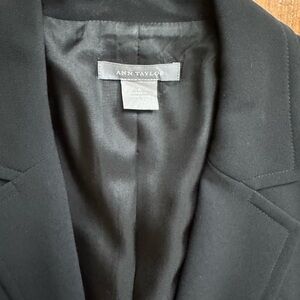 Ann Taylor Black Two Button Blazer